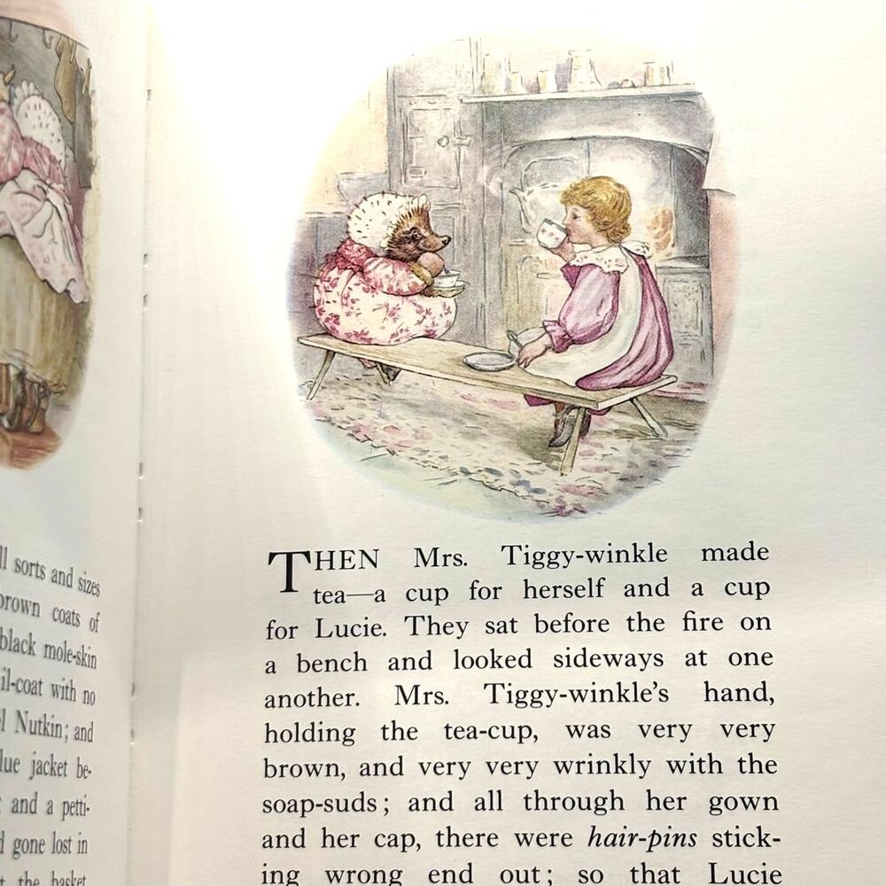 VTG 1986 Tales from Beatrix Potter Book by Beatrix Potter, F. Warne & Co., HCDJ - Picture 5 of 6